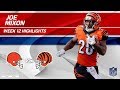 Joe Mixon's 165 Total Yards & 1 TD vs. Cleveland! | Browns vs. Bengals | Wk 12 Player Highlights
