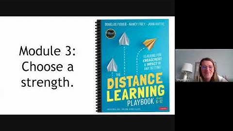 The Distance Learning Playbook: Module 3 - Choose an area of strength