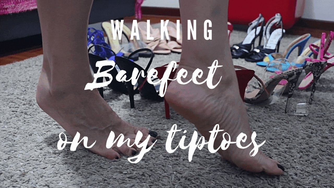Walking on tiptoes, the best feet ever - YouTube