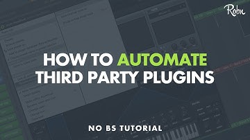 HOW TO AUTOMATE THIRD PARTY PLUGINS IN FL STUDIO 12