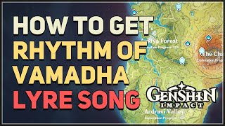 Rhythm of Vamadha Location Genshin Impact Lyre