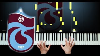 Trabzonspor 50. Yıl Marşı - Piano Resimi