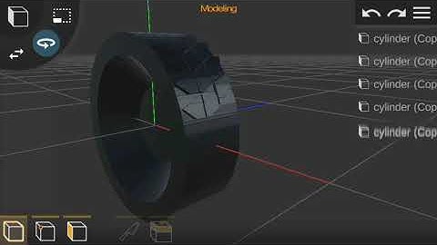 WAZJOHNDAB :prisma3d modeling TUTORIAL...... How to make a Tire with prisma3d