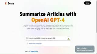 AI Text Summerizer Project video