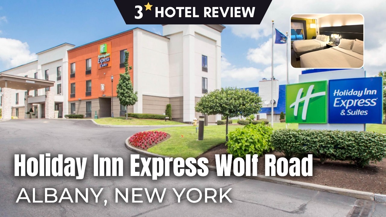 BEST VALUE IN ALBANY? Holiday Inn Express Wolf Road 3⭐ USA Hotel Review [4K]