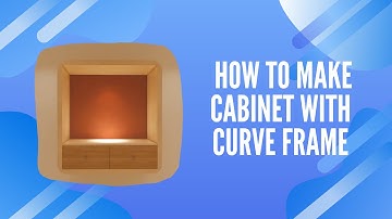 [Panel Point Editing FAQ] How to make cabinet with curve frame? | AiHouse