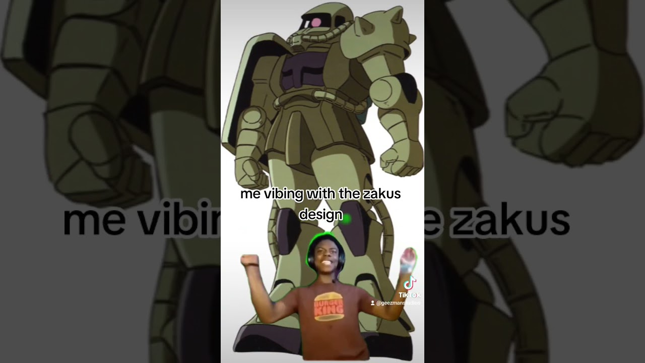 this zaku has seen better days 