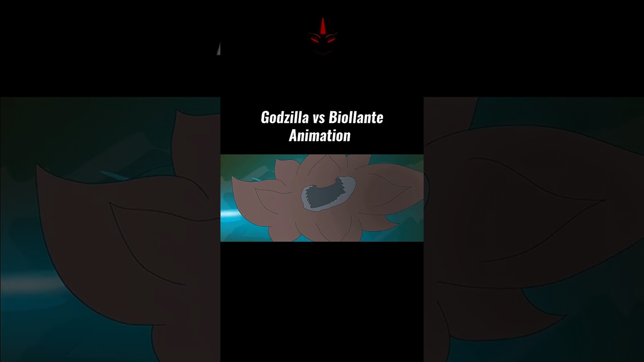 Godzilla vs Biollante 1st Form Animation