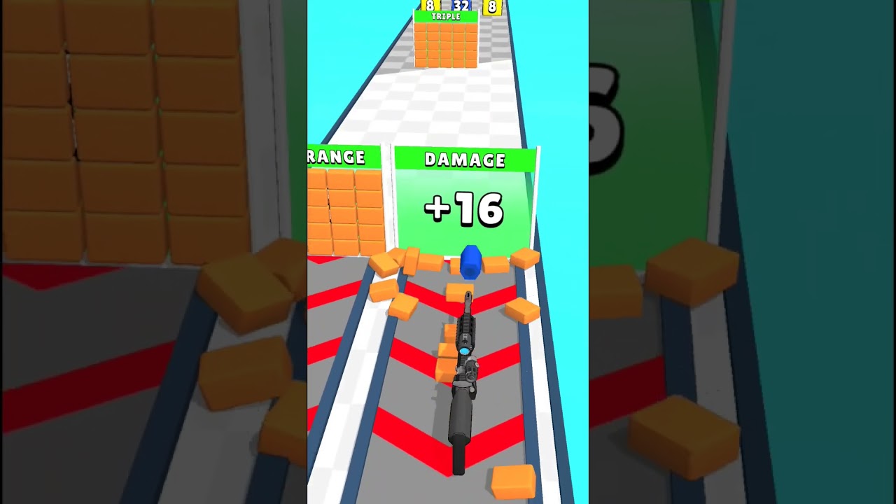 Gun Up 2048 - Android/iOS || Level 22 