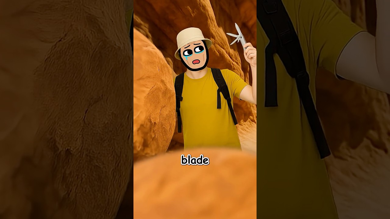 He Risked His Own Arm to Save His Life 🪨