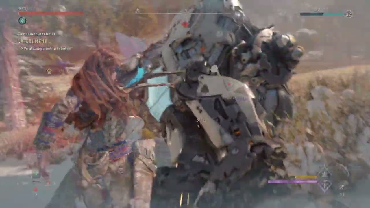 Horizon Forbidden West - Garra Helada Ultra Dificil (Lanza y Bayas)