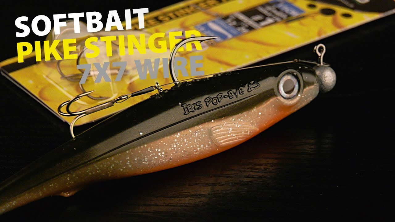 SPRO How To Rigging Softbait Pike Stingers 7x7 wire YouTube