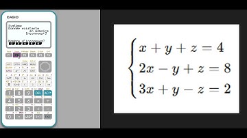 Résoudre un système 3×3 avec la Casio Graph 35+E II (Equation & Matrices) – Rapide & clair