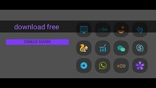 OneUI Dark- Icon Pack apk tutorial download screenshot 1