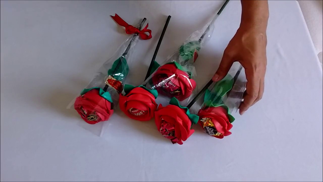 DIY: Lembrancinha Para o Dia Das Mães: Porta Bombom Rosas. - thptnganamst.edu.vn