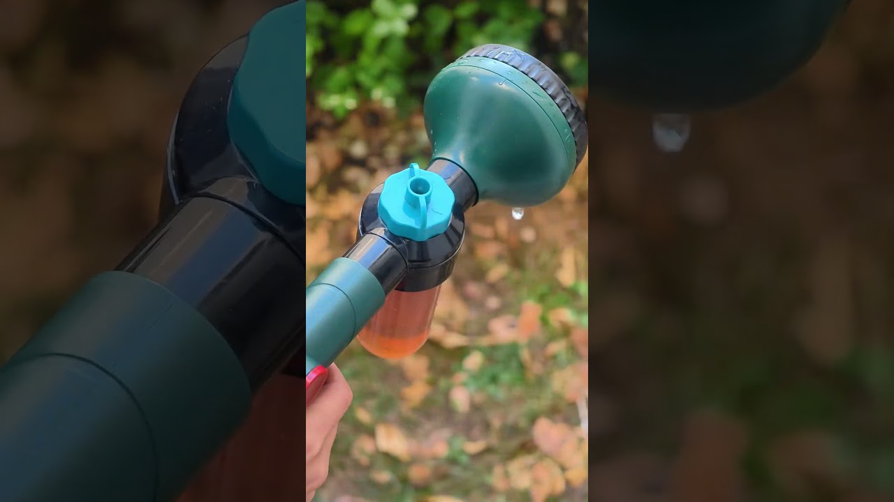 Transform Your Garden 7 in 1 Hose Nozzle Fertilizer System Save Time & Water 