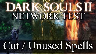 Dark Souls 2 Network Test ► BRAND NEW Cut / Unused Spells! (Never Before Seen) Dark Souls 2 Network Test ► BRAND NEW Cut / Unused Spells! (Never Before Seen)