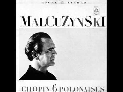 WITOLD MALCUZYNSKI plays CHOPIN 6 Polonaises (1959)