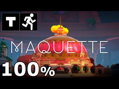 Maquette - Спидран Прохождение 100% | Вся игра