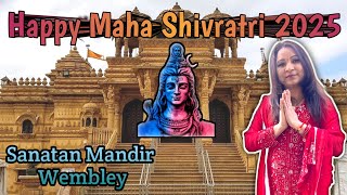 Maha Shivratri Festival 2025 | Sanatan Hindu Mandir Wembley London | #youtube | #mahadev | #travel |
