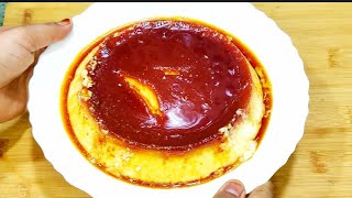 Caramel Pudding Recipe | 3 Ingredients Caramel Pudding | Desert Recipe Caramel recipe