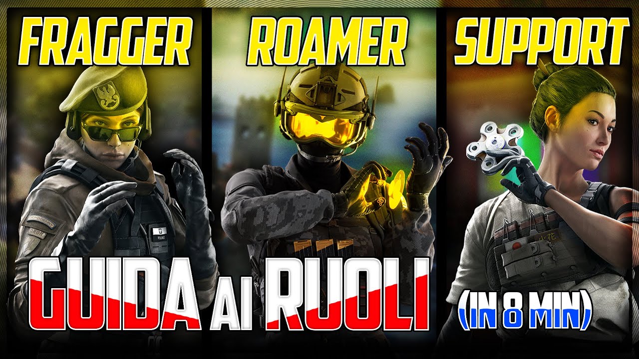 GUIDA ai RUOLI e COME TROVARE il PROPRIO su RAINBOW SIX SIEGE in 8 MINUTI - Y9S2