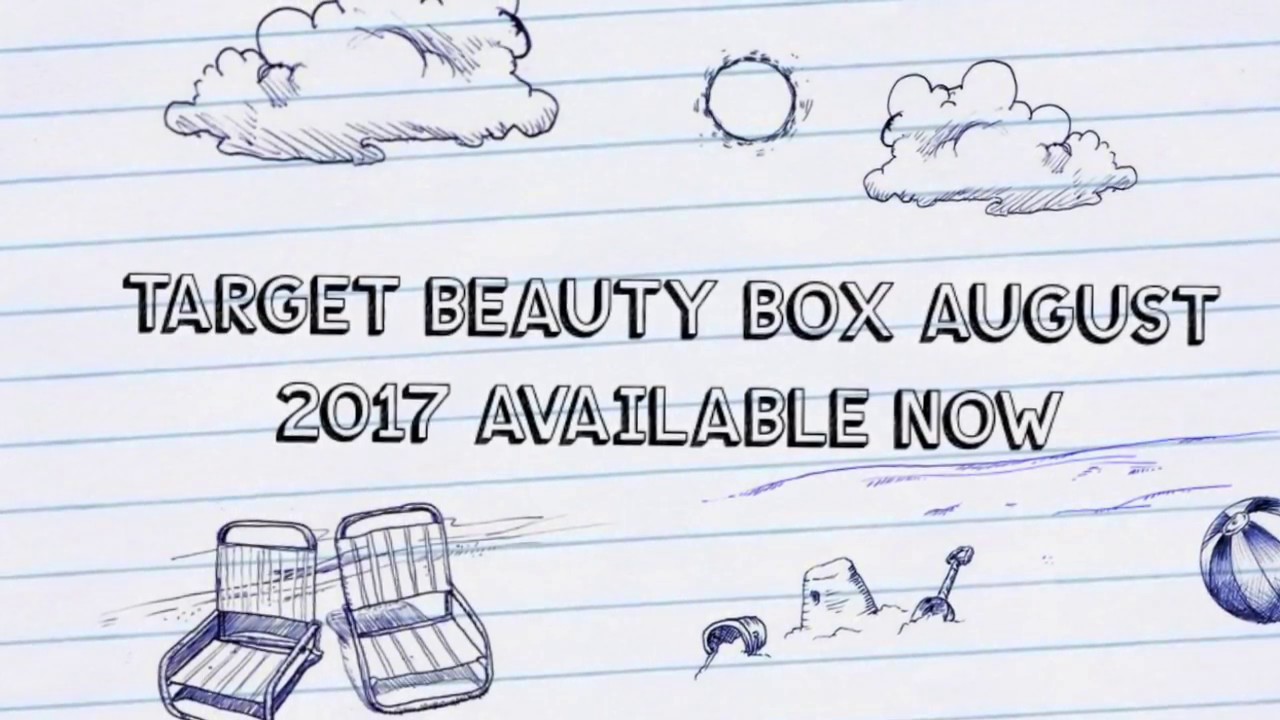 Target Beauty Box August 2017 Available