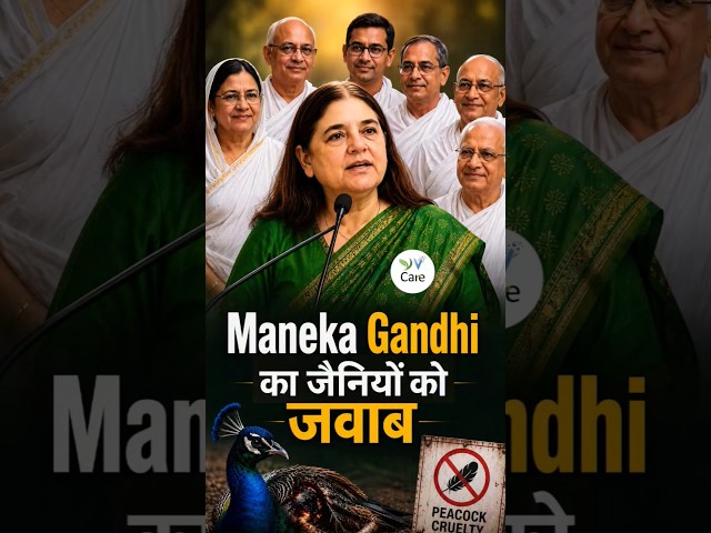 Menka Gandhi ka Jainiyo ko jawab