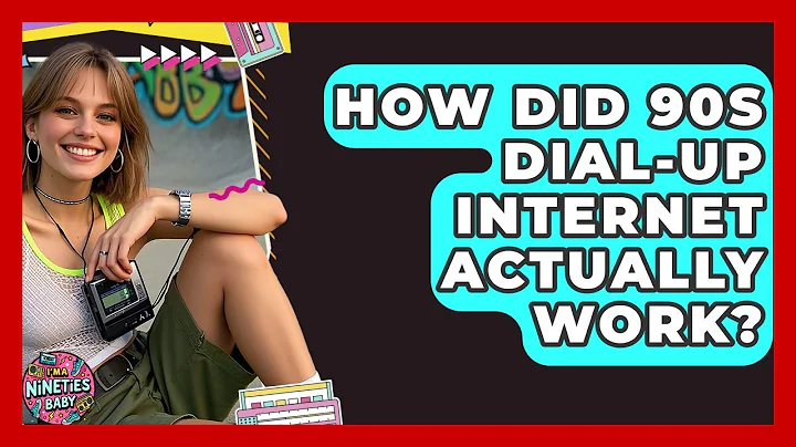 How Did 90s Dial-up Internet Actually Work? - I'm a 90s Baby