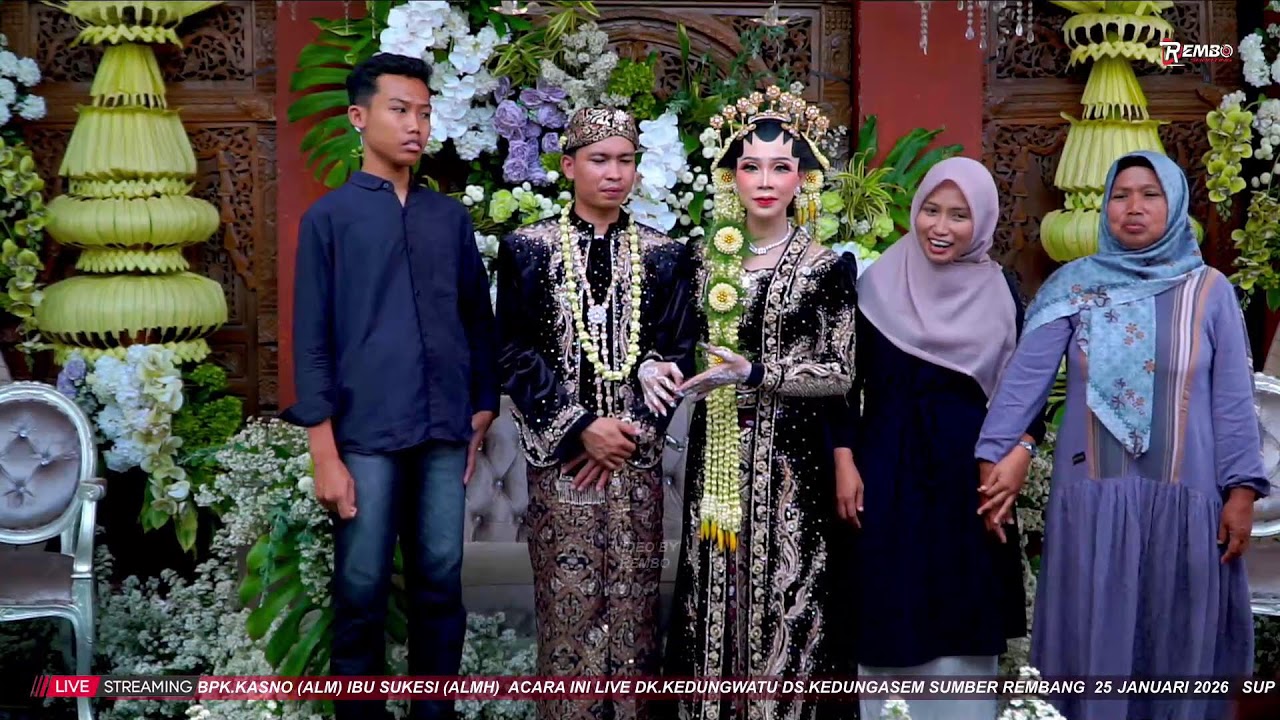 LIVE WEDDYNG PUSPITA WATI  & M. EDI MULYONO DK.KEDUNGWATU SUMBER REMBANG 25 JANUARI 2026
