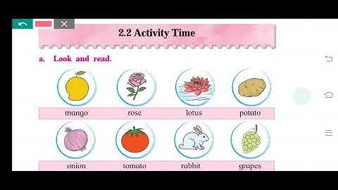 2.2 गतिविधि समय /द्वितीय कक्षा/ महाराष्ट्र बोर्ड