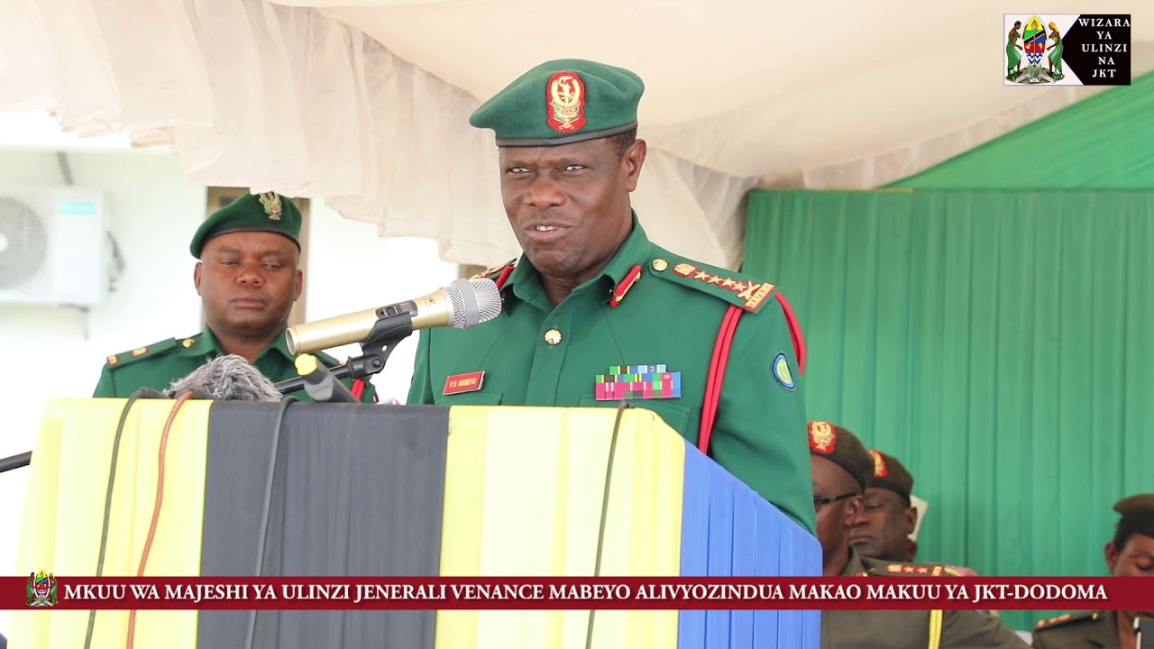 Mkuu wa Majeshi Jenerali Venance Mabeyo Alivyozindua Makao Makuu ya JKT - Dodoma
