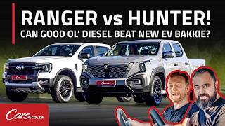 Ranger Vs Hunter Drag Race New School Ev Bakkie Takes On Old School Turbodiesel