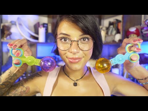 ASMR | Only Ball Scissors/Tongs! Haircut, Focus Test, Hearing Test, etc