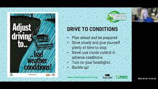 National Safety Council | Got 60 Seconds for Safety? Tips for Driving in Wintry Weather Conditions