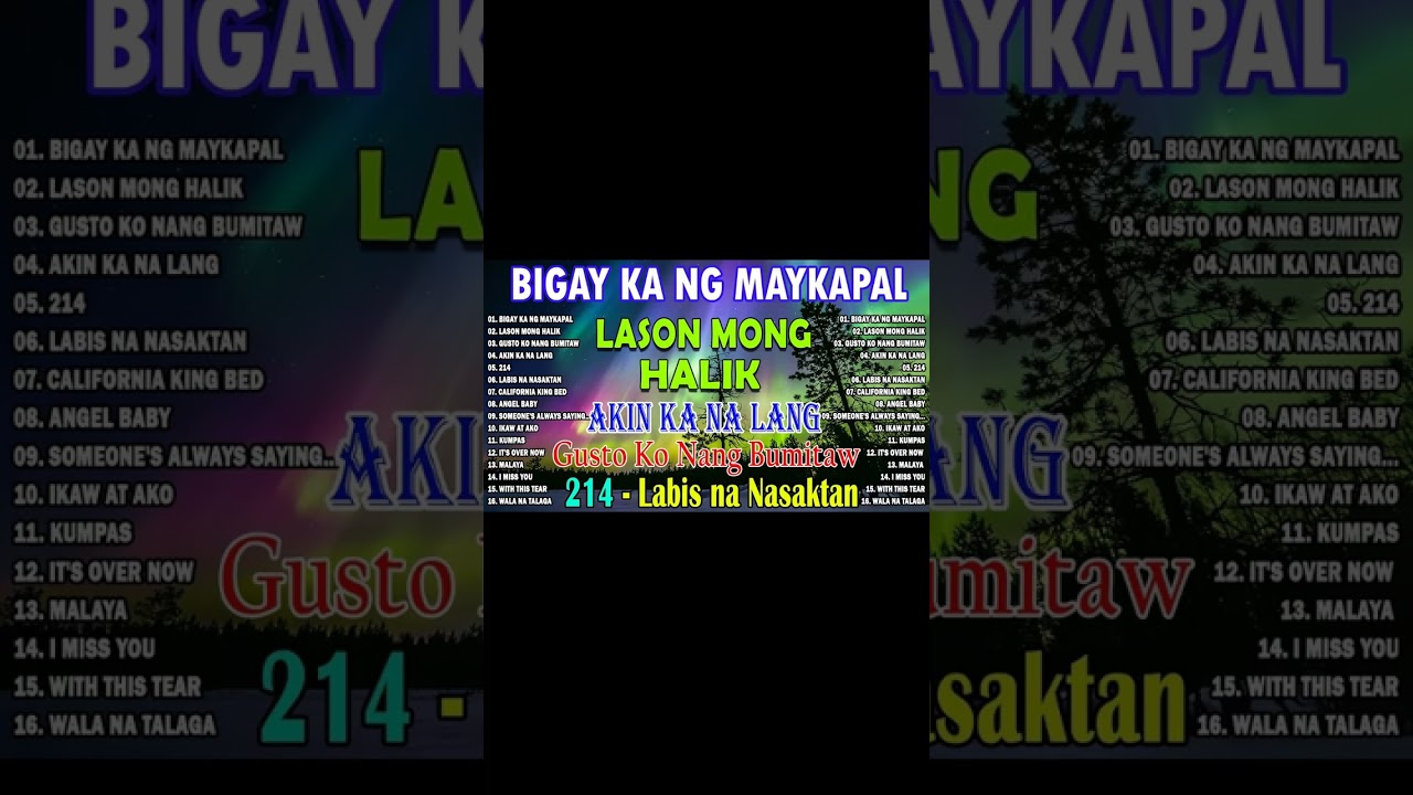 BIGAY KA NG MAYKAPAL - Pinoy Music Lover OPM Songs 🔥 Pamatay Puso Love Songs 💖