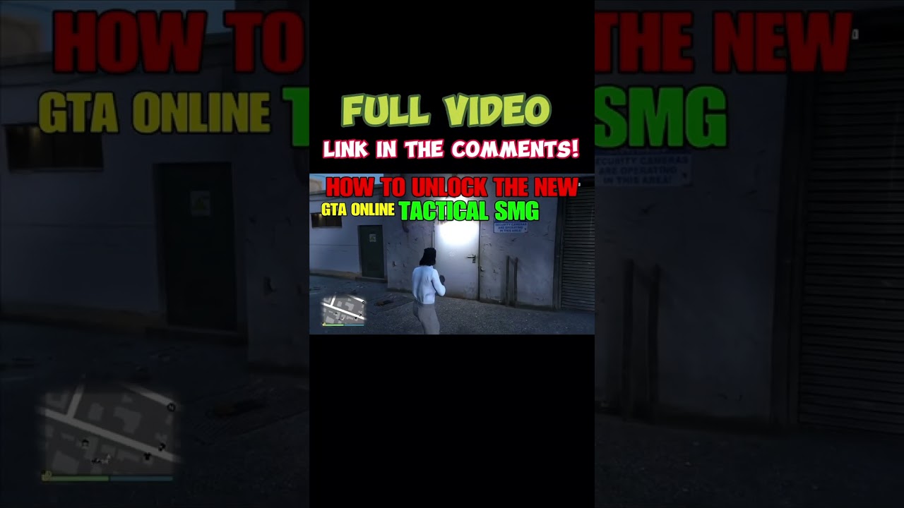 How To Unlock The New Tactical SMG in GTA Online 🔫🔥👀 