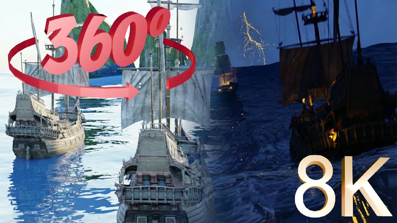 Healing OCEAN → HELL 🌊 (360° VR 8K)