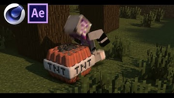 FREE 3D Minecraft Template  # 352 ¦ Cinema 4D ⁄ After Effects Template