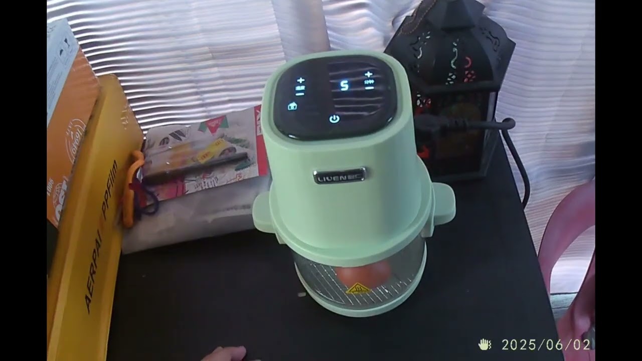 Half Boiled Egg using new Air Fryer Mini Portable