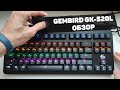 Механическая клавиатура gembird KB-G520L