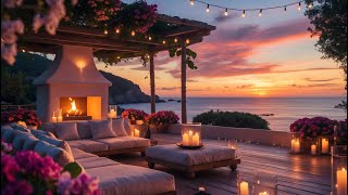 Romantic Ocean Night Jazz – Soft Waves &amp; Candlelight Vibes