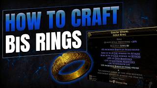How To Craft INSANE End Game Rings For CHEAP!