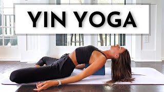 Yin Yoga - Calming Full Body Yin Yoga for Stress with Kate Amber