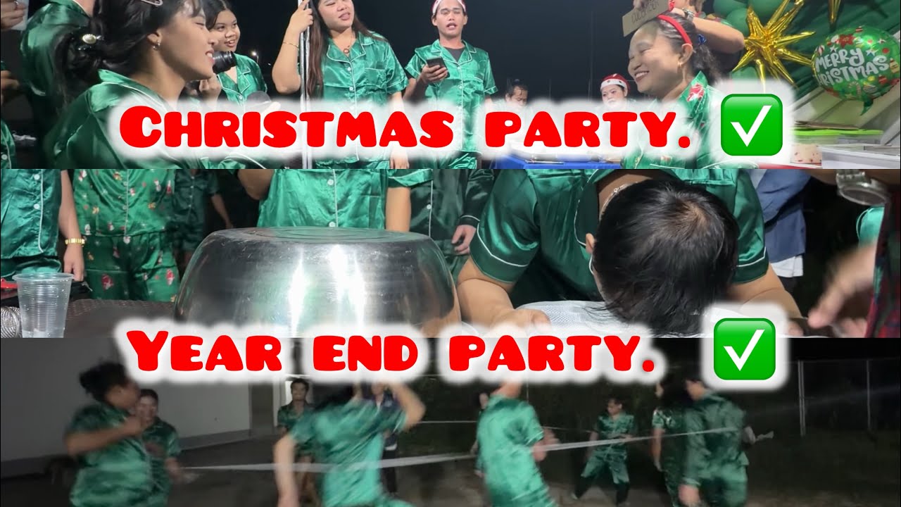 Munting salo salo at malaking kasiyahan.😂🫶🎄