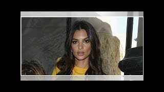 Emily Ratajkowski Shares Eagle-Eye View Of Bikini Bottom, Tanned Abs, & Cup Of Coffee