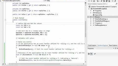 Events and Exceptions in C# Part 4 - Custom Exceptions
