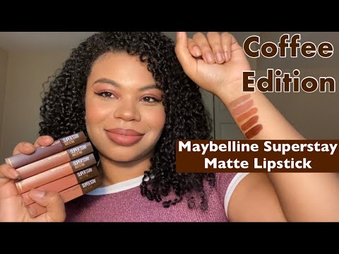 MAYBELLINE SUPERSTAY MATTE INK COFFEE EDITION