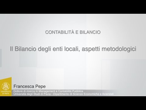 Pepe - 07 - Il Bilancio degli enti locali, aspetti metodologici