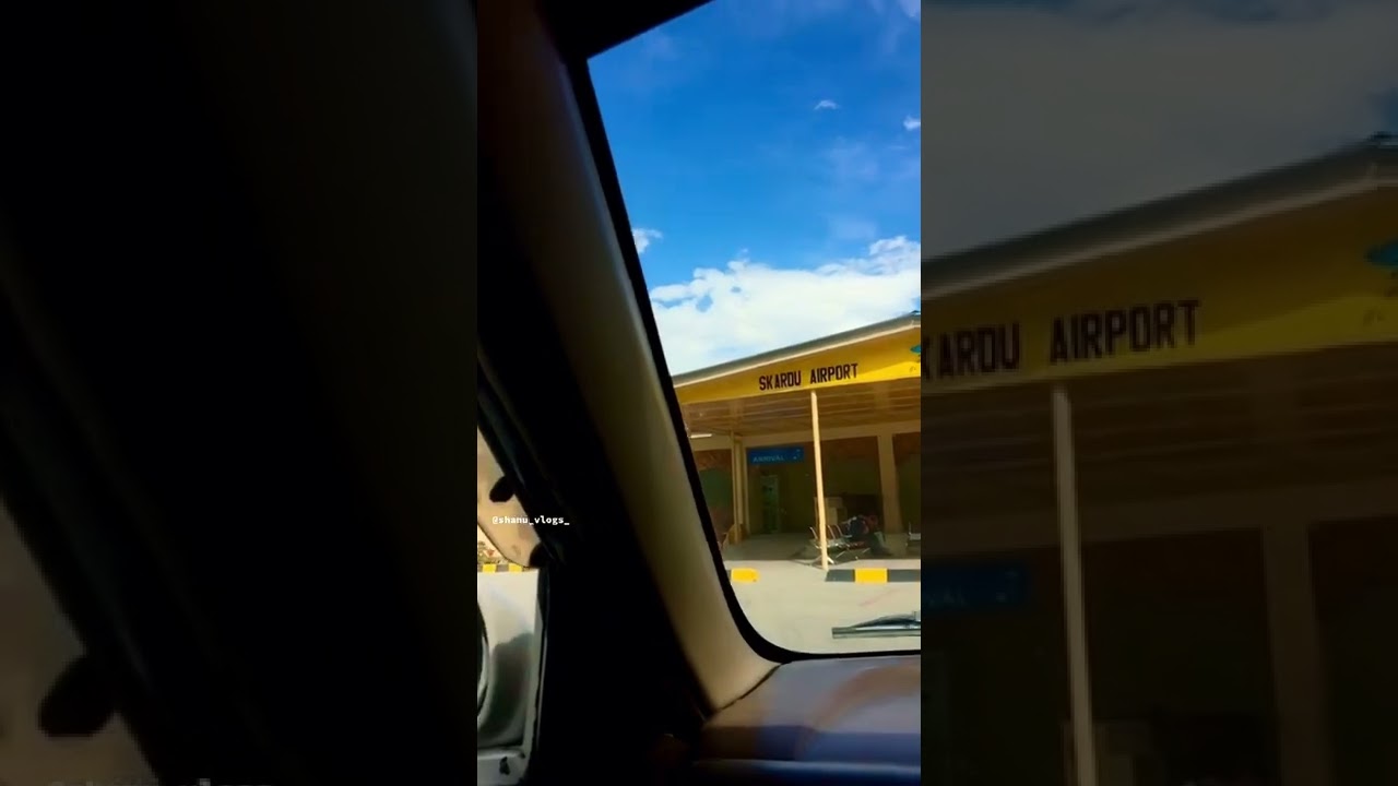 New Skardu International Airport || Skardu Valley Pakistan || Shanu Vlogs 